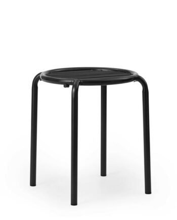 Normann Copenhagen Vig Udendørs Skammel Sort