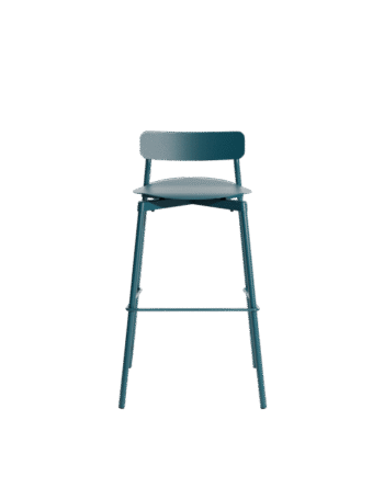 Petite Friture Fromme Barstol H75 Ocean Blue