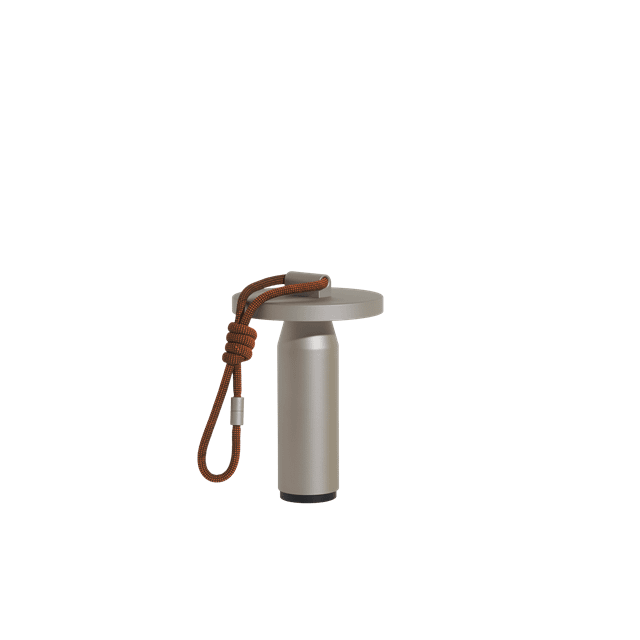 Petite Friture Quasar Transportabel Lampe Grå