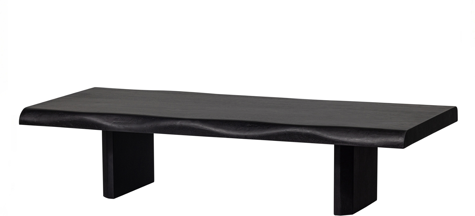 Sofabord Woood Exclusive Cali Loungebord Mangotræ Mat Sort H28   B120   D55 Cm