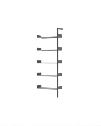 Tradition Rombe Bay If4 Shelves Ekstra Hylde Lakeret Valnød Antracit