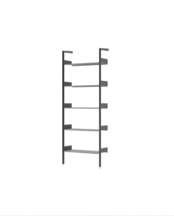 Tradition Rombe Full Bay If1 Shelves Reol Lakeret Valnød Antracit