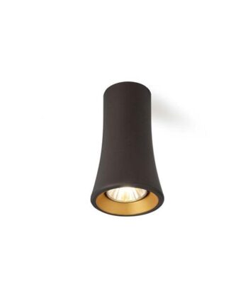 Trizo 21 Naga Spot- Og Loftlampe Sort   Guld