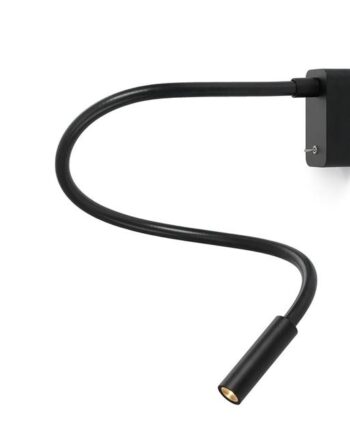 Trizo 21 Scar-led 1fds Væglampe 75 Cm Sort