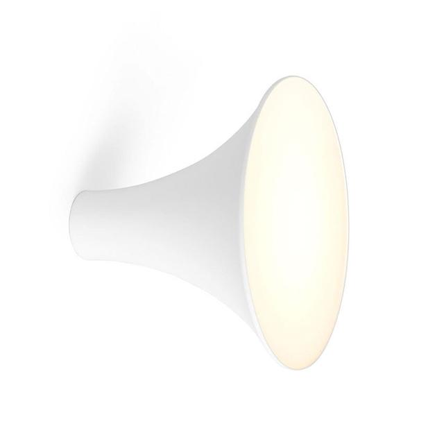 Trizo 21 Sirens Væglampe Hvid Matteret Glas
