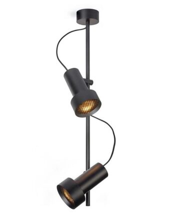 Trizo 21 2thirty-cv2 Honeycomb Loftlampe Sort Sort Ring