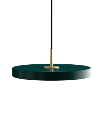Umage Asteria Mini Pendel Grøn Med Messing Top