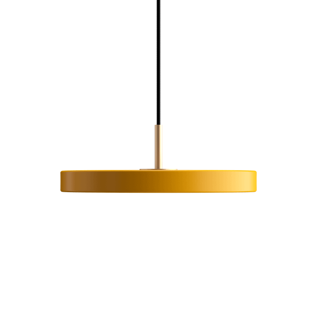Umage Asteria Mini Pendel Gul Med Messing Top