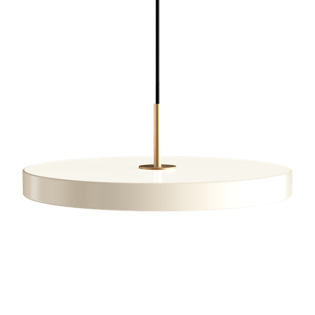 Umage Asteria Pendel Perle Hvid Med Messing Top
