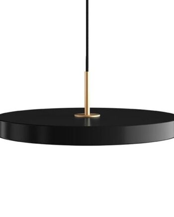 Umage Asteria Pendel Sort Med Messing Top
