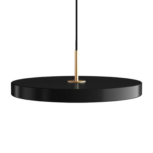 Umage Asteria Pendel Sort Med Messing Top