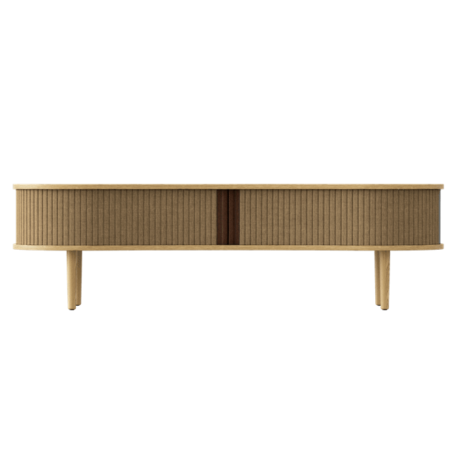 Umage Audacious Tv Bænk Egetræ Sugar Brown