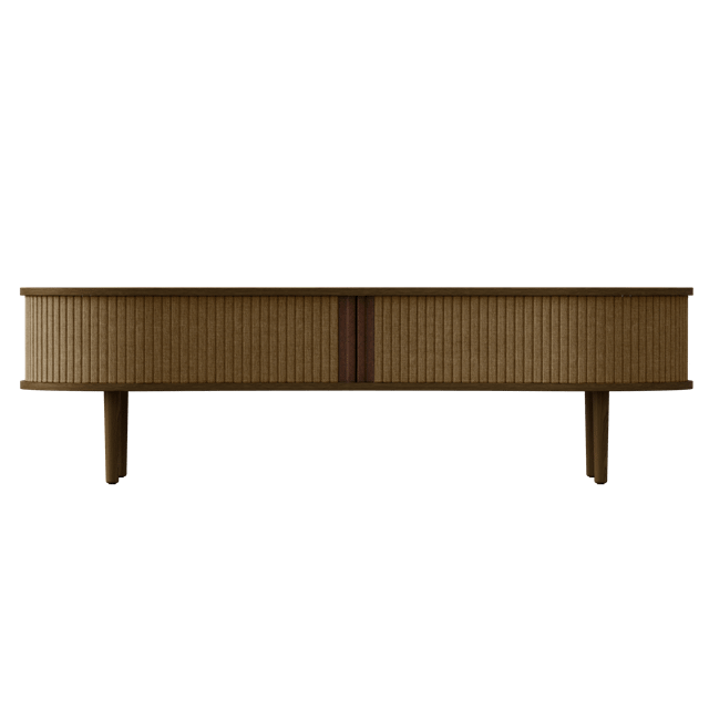 Umage Audacious Tv Bænk Mørk Egetræ Sugar Brown