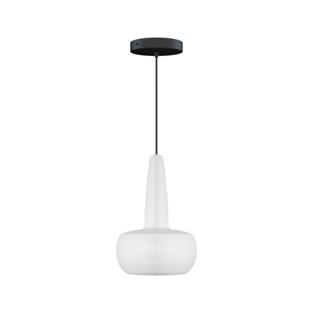 Umage Clava Pendel Med Rosette Mat Hvid Sort