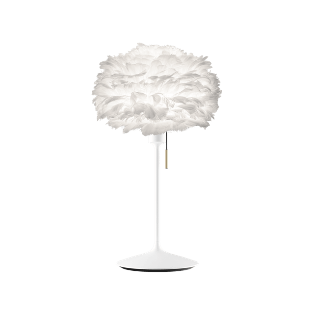 Umage Eos Bordlampe Mini Hvid Med Base Hvid Med Usb