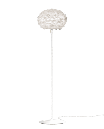 Umage Eos Gulvlampe Mellem Hvid Med Base   Hvid