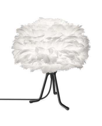 Umage Eos Tripod Base Bordlampe Mini Hvid Med Ben   Sort