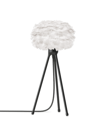 Umage Eos Tripod Bordlampe Mikro Hvid Med Ben   Sort