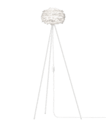Umage Eos Tripod Gulvlampe Mini Hvid Med Ben   Hvid