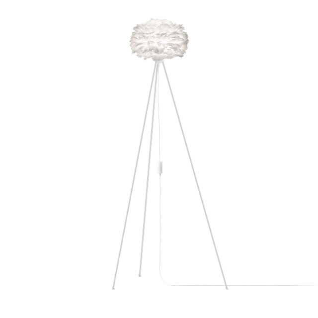 Umage Eos Tripod Gulvlampe Mini Hvid Med Ben Hvid