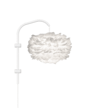 Umage Eos Willow Væglampe Mini Hvid Med Ophæng   Hvid