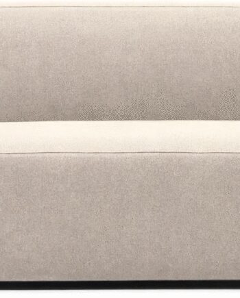 -personers Modulsofa Kave Home Neom   Beige Interlock Vævet Stof  Modulært System  Nordisk Design