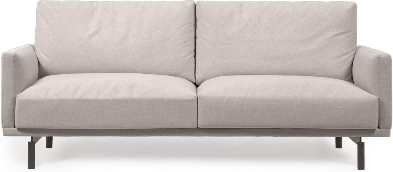 -personers Sofa Kave Home Galene Moderne Nordisk Loungesofa   Genbrugs-pet Med Aftageligt Betræk  Beige