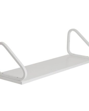 Artek 112b Hylde Hvid Lakeret Birk 90   25 Cm