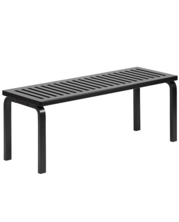 Artek 153 Bænk Size   L112   Cm Sort Lakeret Birk