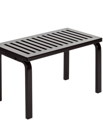 Artek 153 Bænk Size   L72   Cm Sort Lakeret Birk