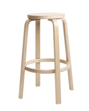 Artek 64 Barstol H75 Cm Birk