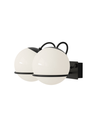 Astep Model 237   Væglampe Sort
