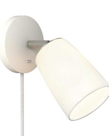 Astro Carlton Væglampe Med Kabel Porcelæn