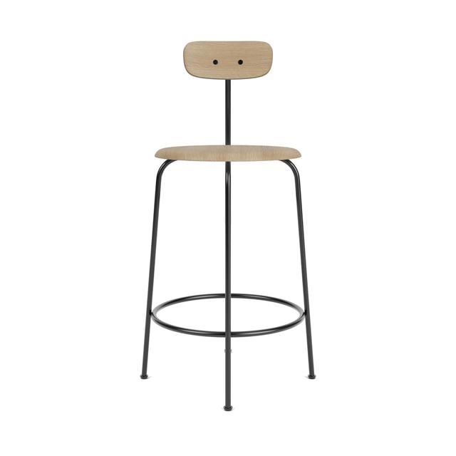 Audo Afteroom Barstol H91 Sort Natural Eg
