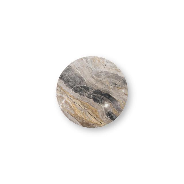 Audo Androgyne Bordplade Til Sidebord ø42 Grey Galaxy