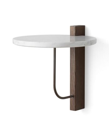 Audo Corbel Hylde Mørk Eg Med Carrara Marmor Plade