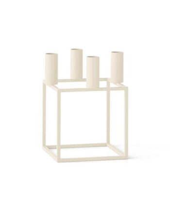 Audo Kubus   Lysestage Ivory