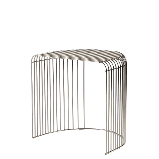 Aytm Curva Sofabord Sølv