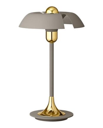 Aytm Cycnus Bordlampe Taupe Guld