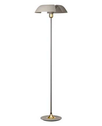 Aytm Cycnus Gulvlampe Taupe Guld
