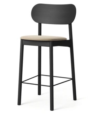 Decotique Elephant Barstol Sort Beige Fløjl