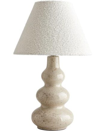 Decotique Pebble Bordlampe Naturlig Hvid