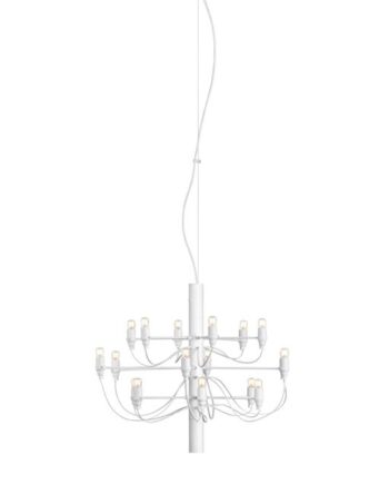 Flos 2097 18 Pendel Mat Hvid
