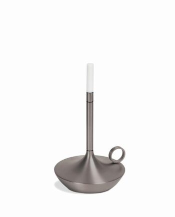 Graypants Wick   Transportable Lampe Grafit