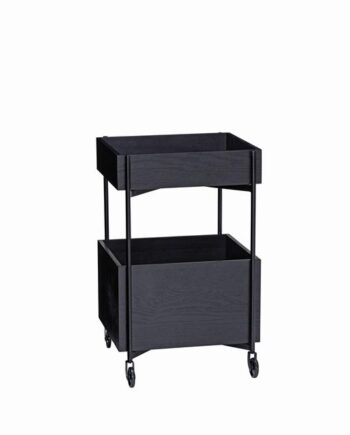 Hübsch Fresh Rullebord Sort