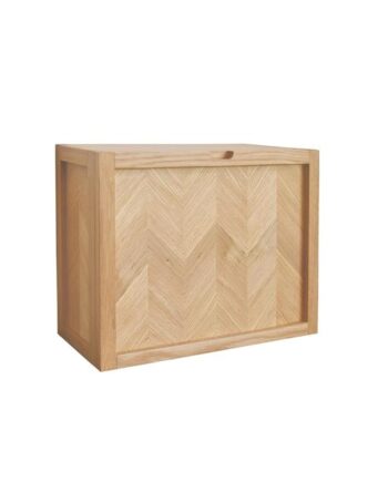 Hübsch Herringbone Skoskab Natur