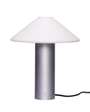 Hübsch Orbit Bordlampe Metallic Silver