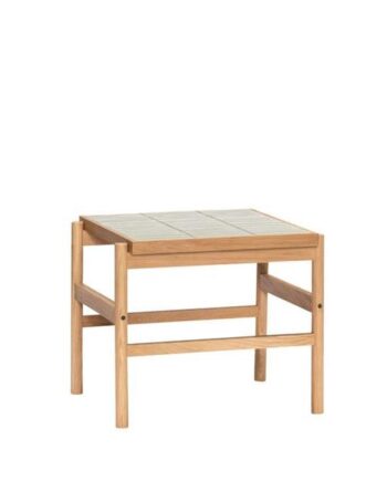 Hübsch Tile Sidebord Mint Natur