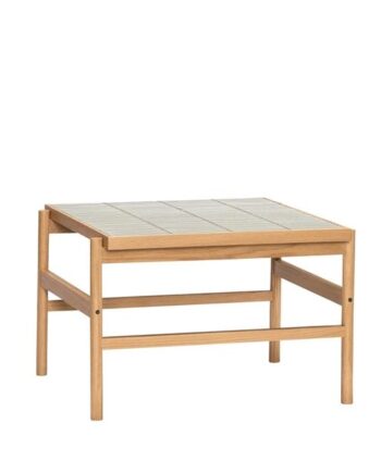 Hübsch Tile Sofabord Mint Natur
