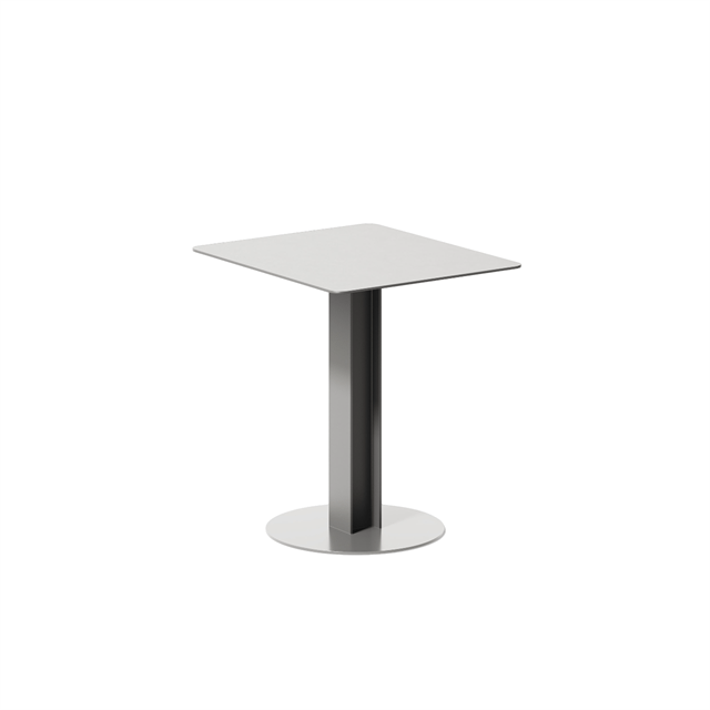 Halle Heb 03 Havebord H73xl70 Metallic Grey